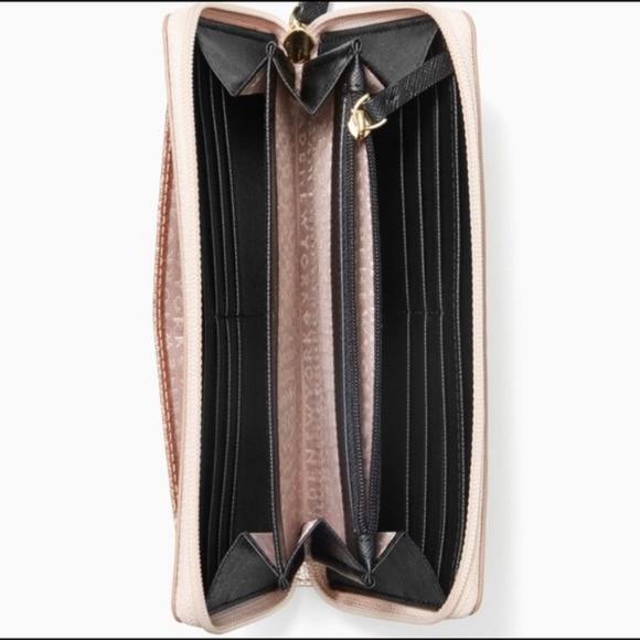 kate spade Rose Gold Glitter Handbag and Wallet - Picture 7 of 7